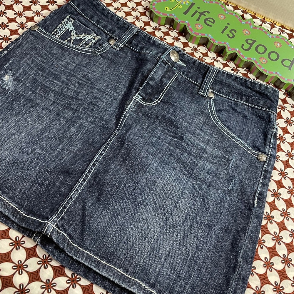 Jeans Skirts - Picture 3 of 10
